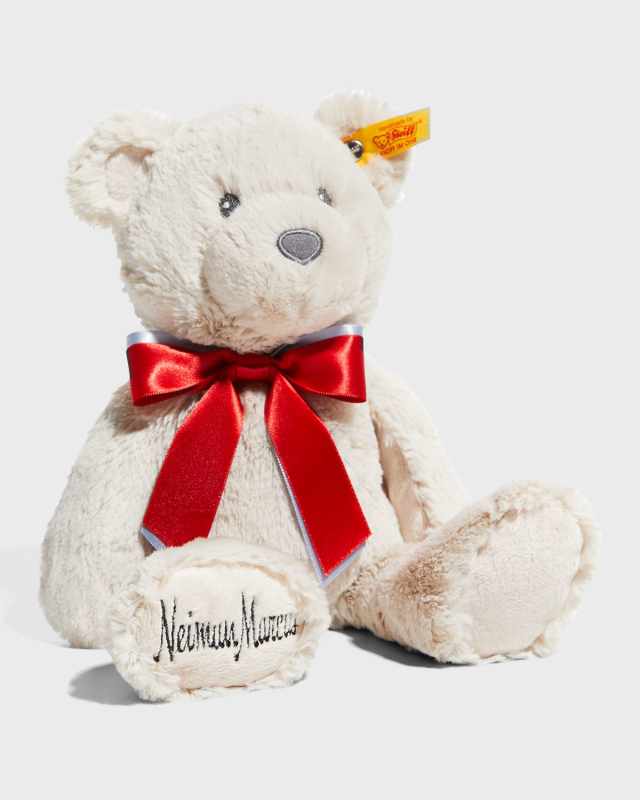 Bearzy Teddy Bear w/ Satin Bow